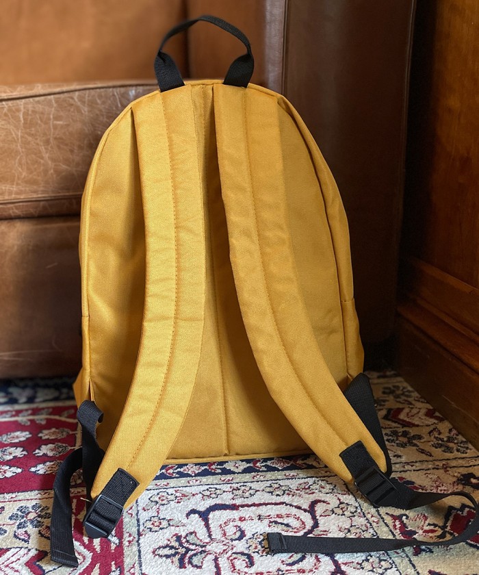 sac à dos jaune, sac à dos jaune moutarde, rentree scolaire, sac, bag, étudiant, sac de sport, sac jaune